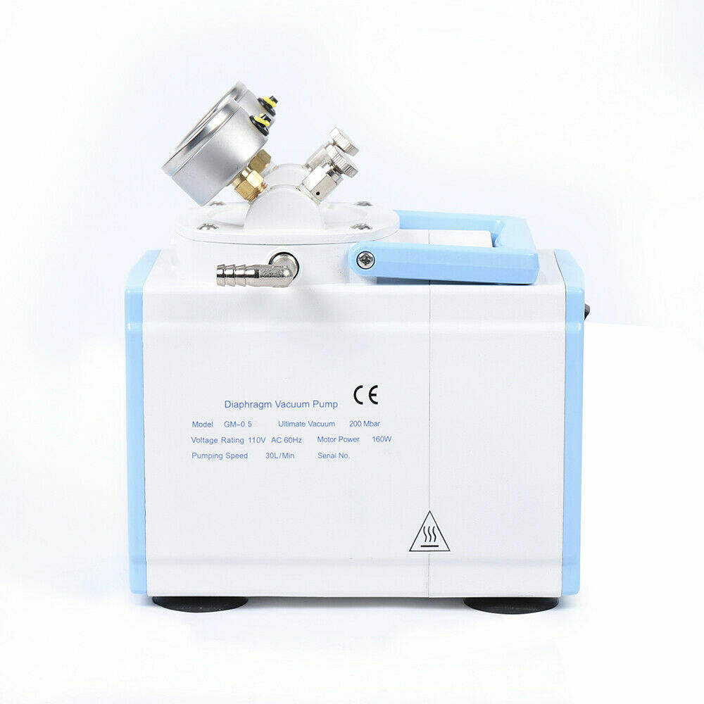 Portable Lab Oil Free Diaphragm Vacuum Pump Lab Vacuum Pump Adjustable 30L/min