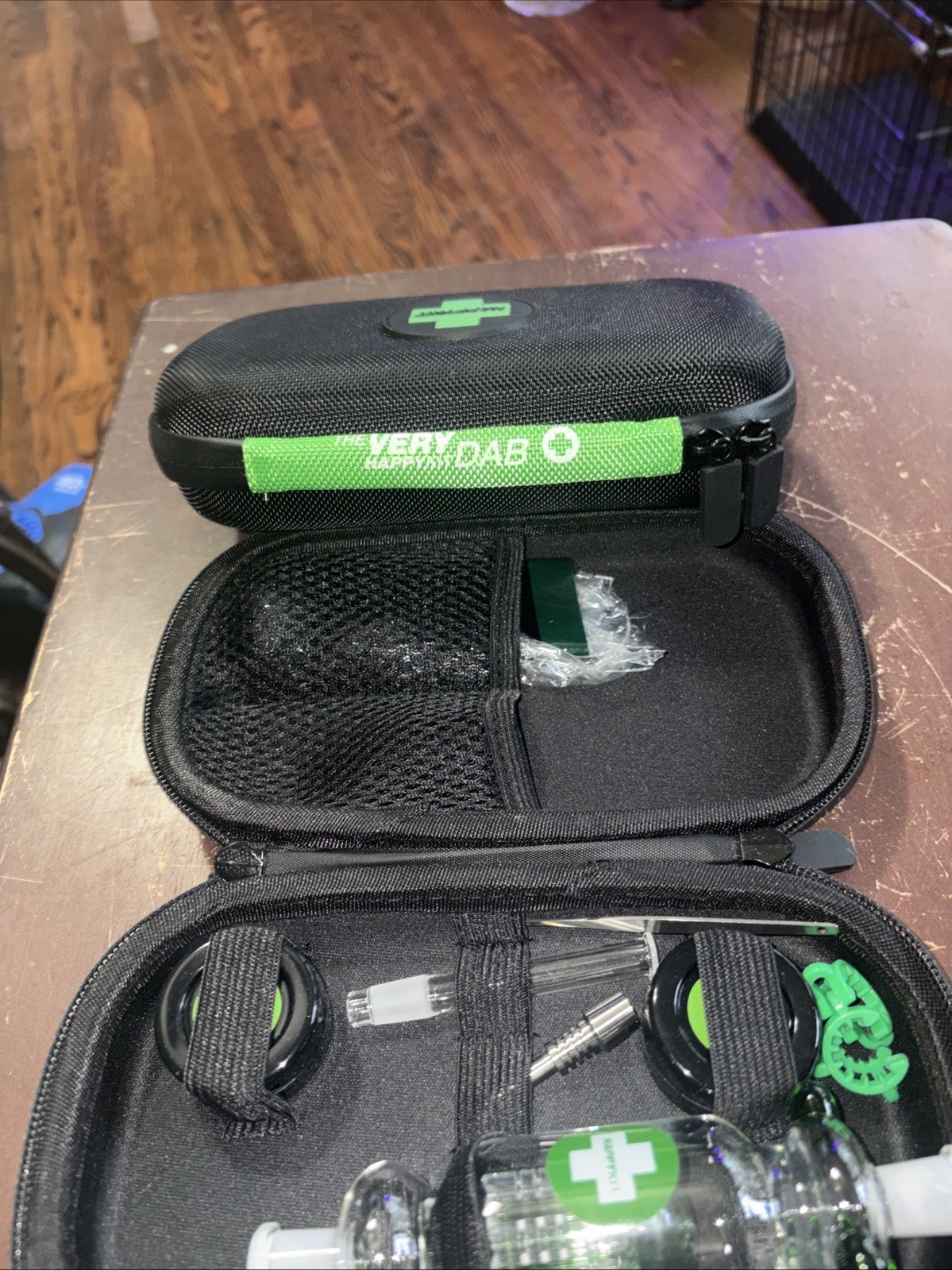 HAPPY DAB KIT GREEN & BLACK NEW WITHOUT TGS Free Shipping