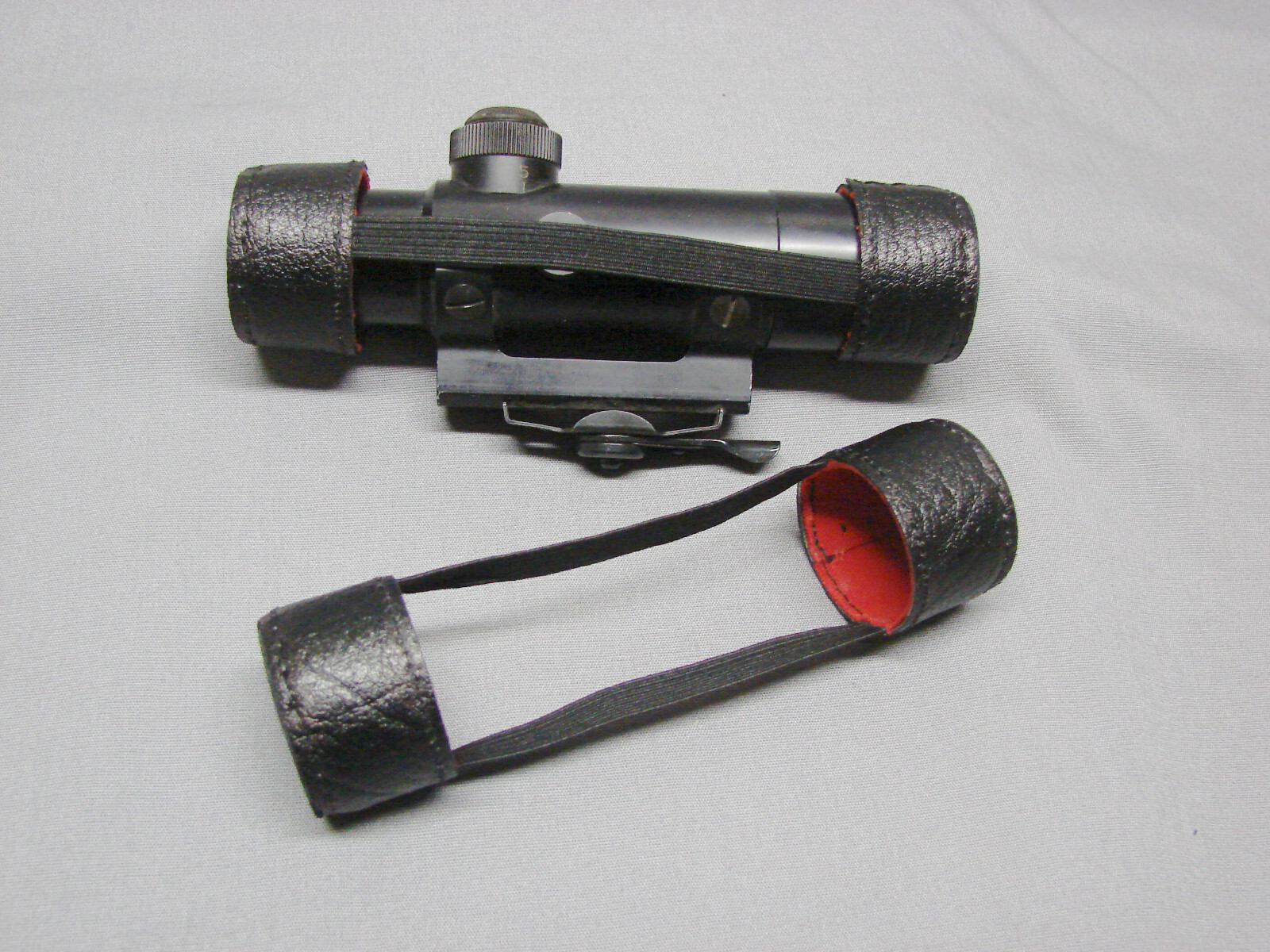 U.S. COLT 3 x 20 & 4 x 20 RIFLE SCOPE LEATHER COVERS -REPRODUCTION