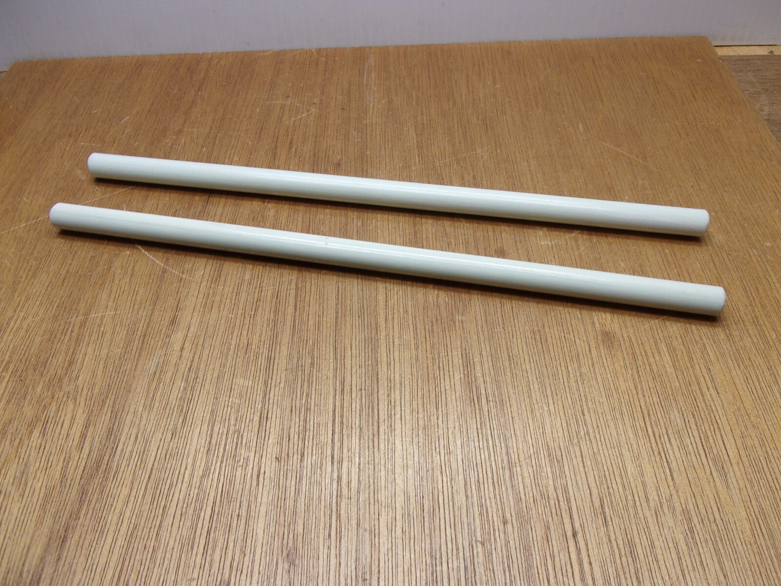 (Qty.2) 1/2" X 12" Fibergrate Fiberglass Dynaform Solid Rod Iso Natural