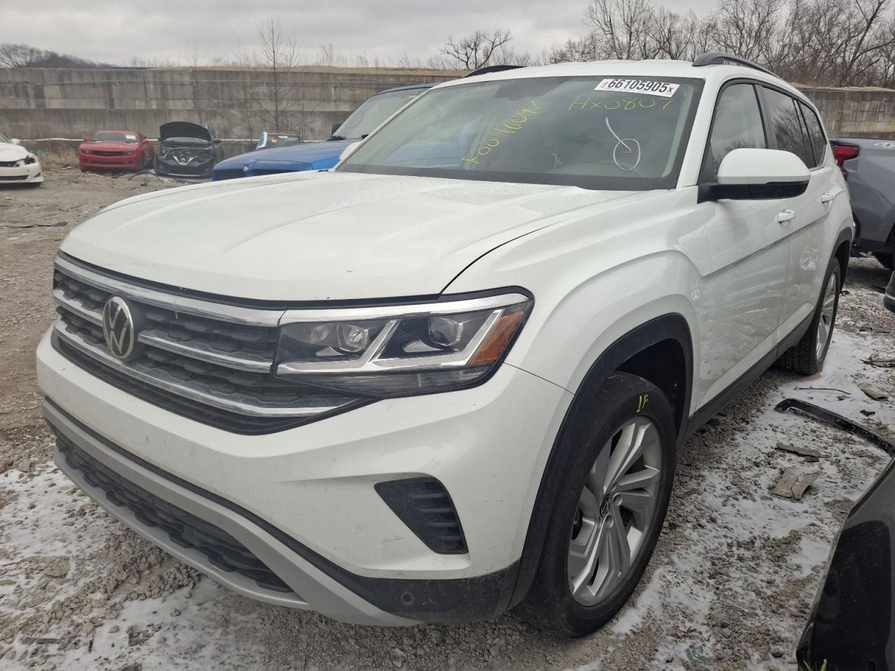 2022 Volkswagen Atlas Front Steering Stabilizer Bar AWD Used 77K Miles