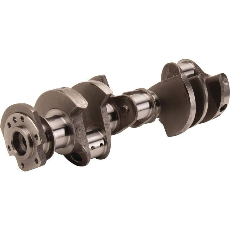 Scat Crankshaft 935010; Series 9000 Cast 3.48 in. Stroke for SBC (350 Mains)