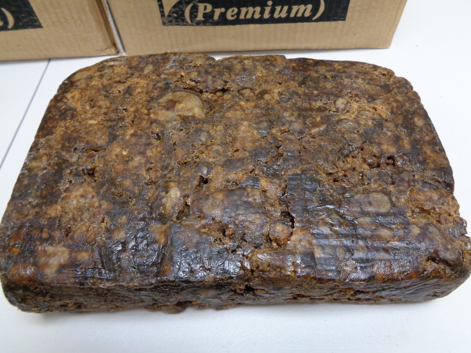 Raw African BLACK SOAP Organic Unrefined From GHANA Premium Quality Choose Size