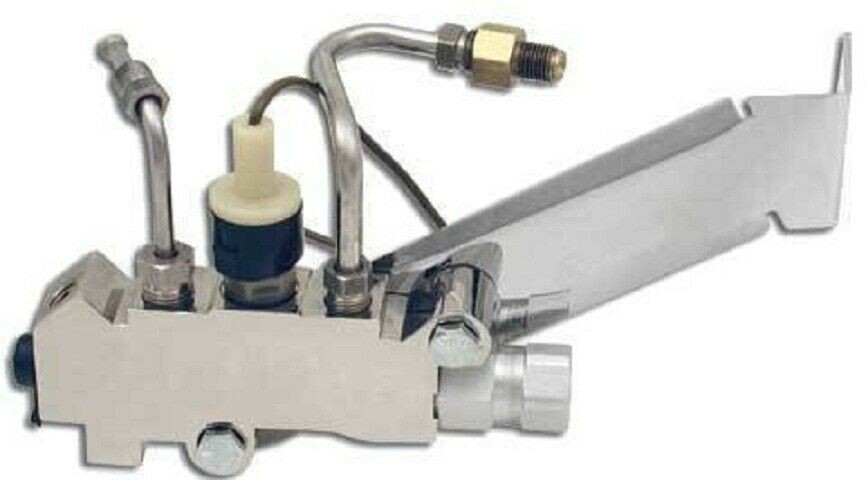 1967-72 Chevy C10 Truck Suburban Chrome Brake Booster Master Cylinder Disc Drum