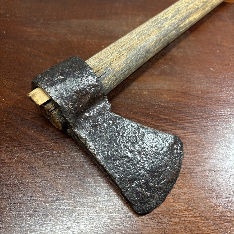 Antique Native American Tomahawk Trade Axe Hand Forged 18in Great Lakes Indian