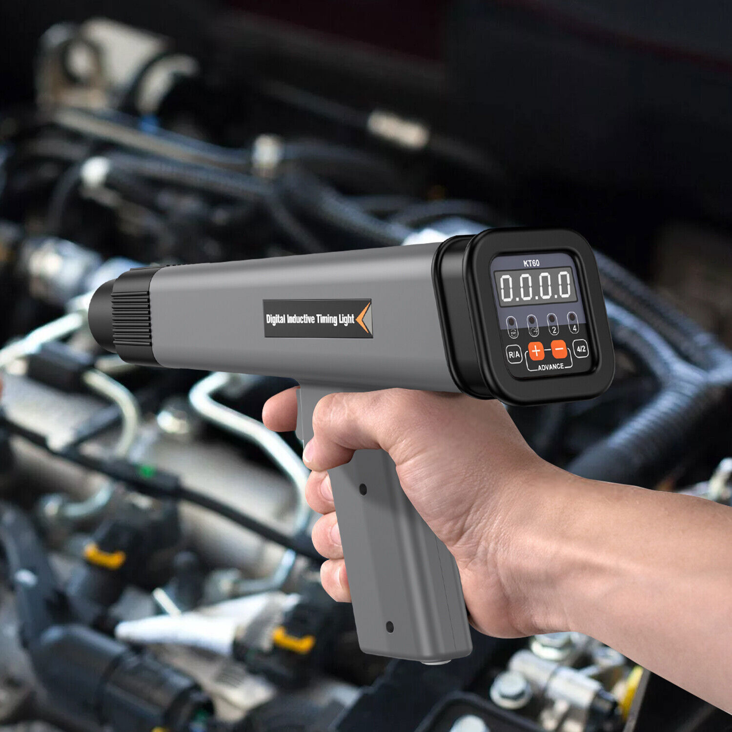 Car Digital Timing Light Automotive Engine Petrol Gun Inductive Ignition Stroke