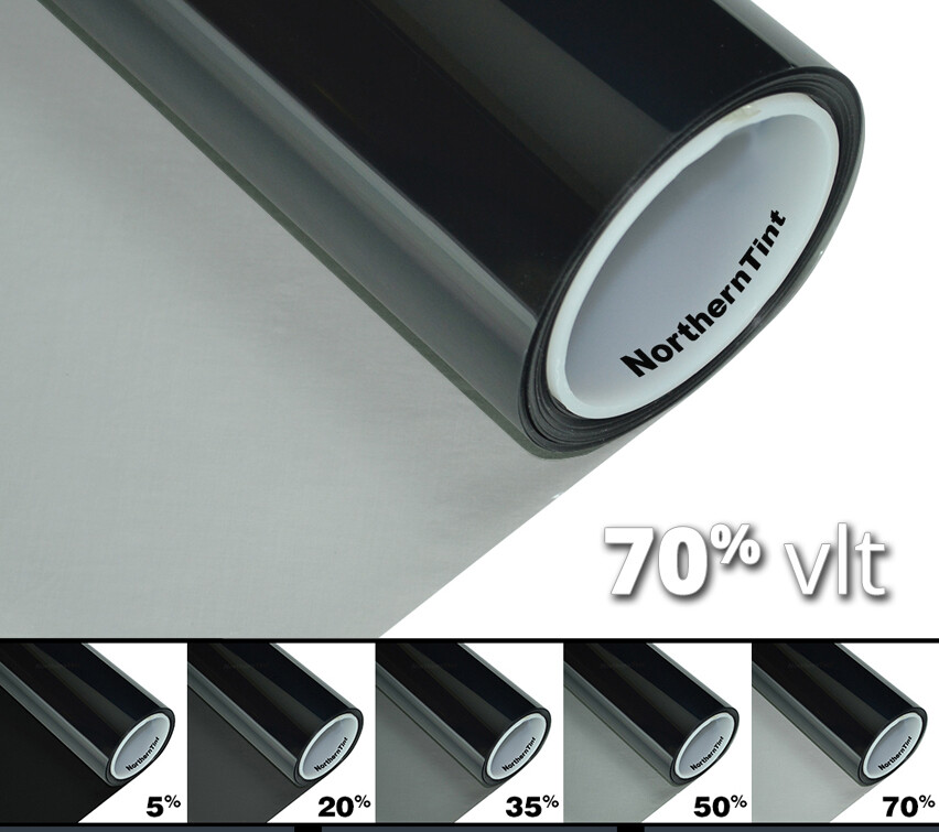 Eco-Nano Carbon Window Tint Roll 40" x 100' Select from 5% 20% 35% 50% 70% VLTs