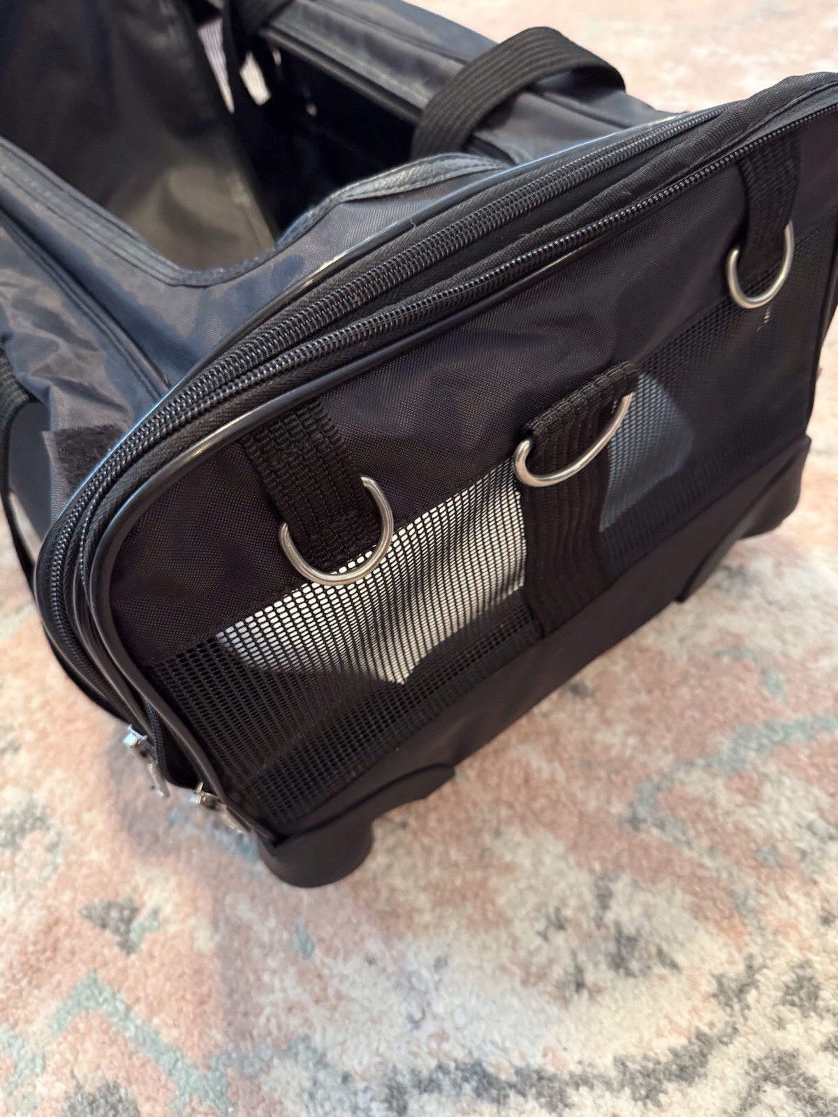 Sherpa Ultimate On Wheels Pet Carrier Airline Approved, Used One Time! Clean!