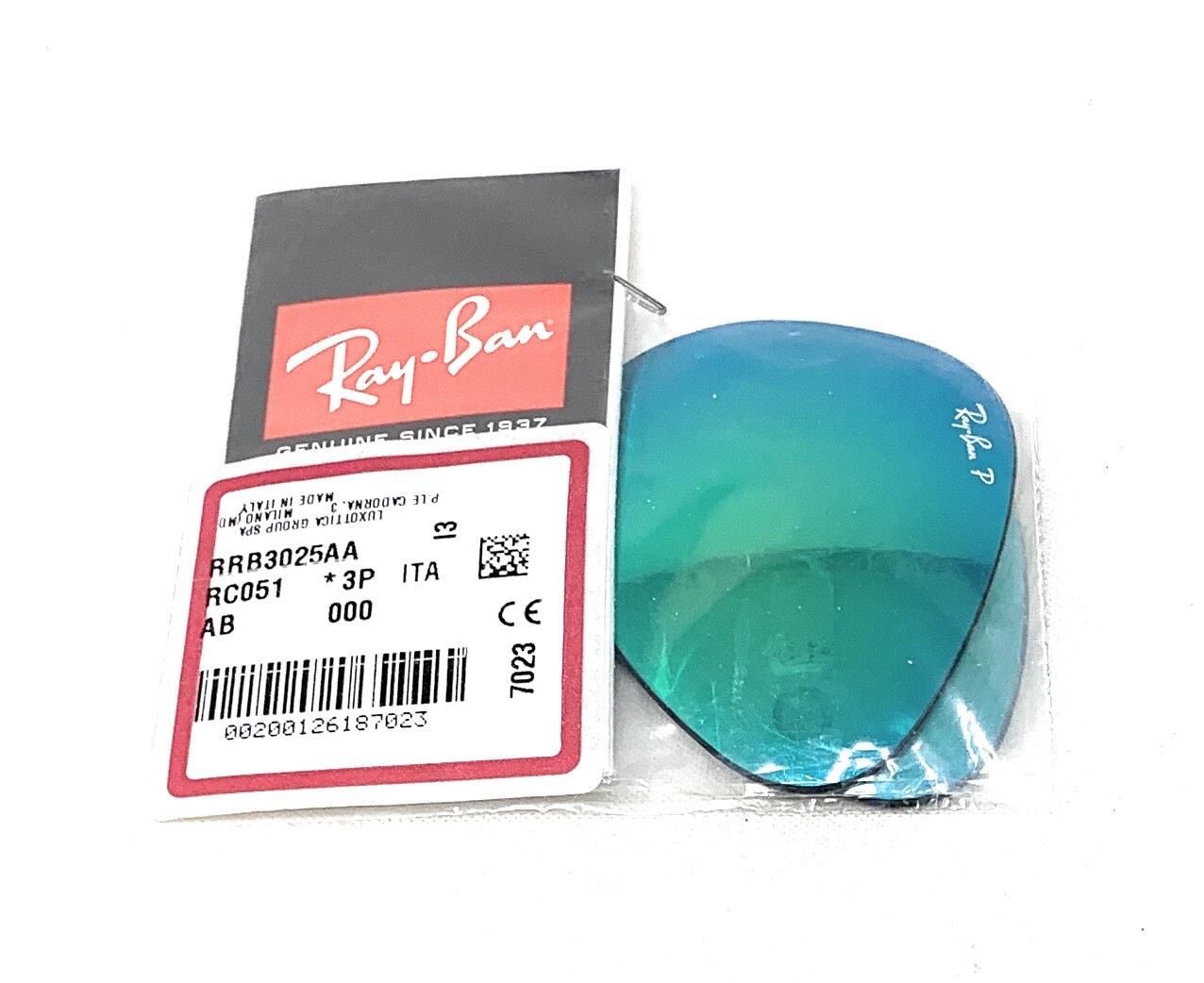 Sealed RAYBAN Sunglass Lens Replacement RB3025 Aviator POLARIZED Green Mirror 58