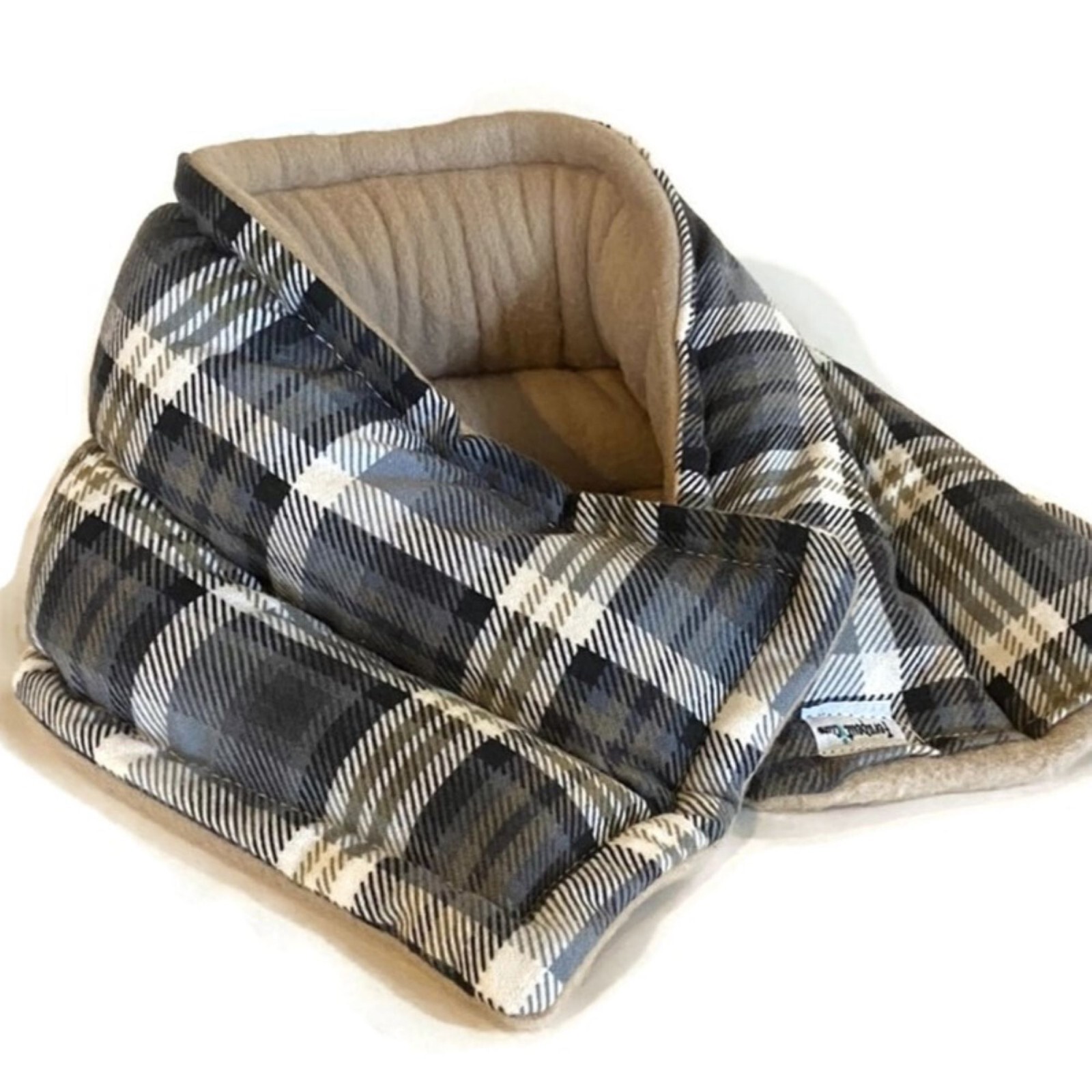 Comfort Gift Set, Rice Bag Flax Microwave Heat Pad Cold Packs Neck Back Feet