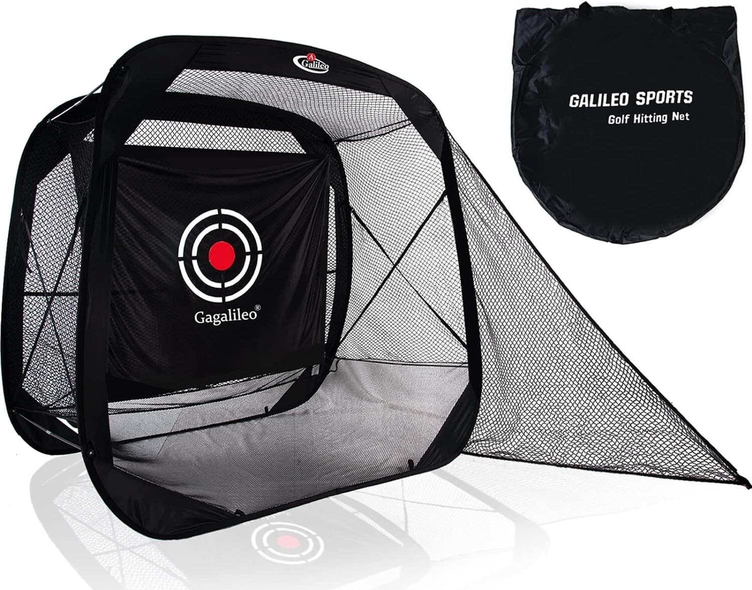 7X7FT Pop Up Golf Hitting Chipping Practice Net for Outdoor with Target zone