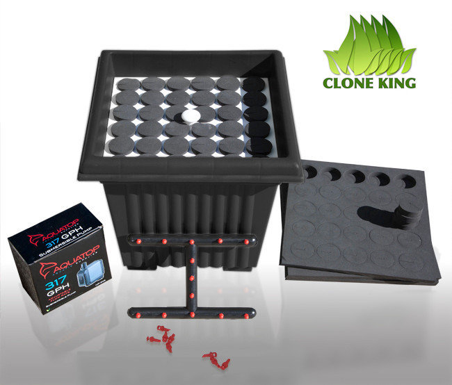 THE CLONE KING 36 SITE AEROPONIC PLANT CLONING MACHINE CLONER CLONING VERY EASY!