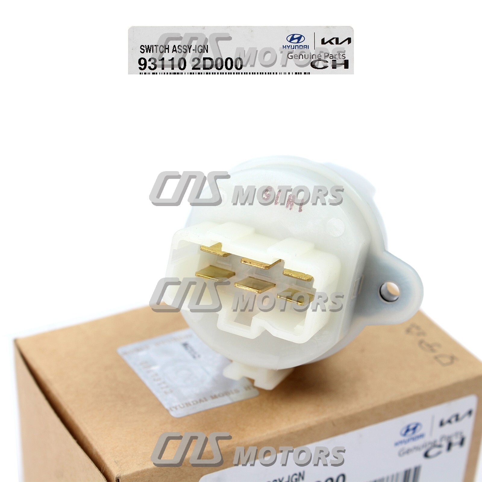 GENUINE Ignition Starter Switch for 2001-2010 Hyundai Kia OEM 931102D000