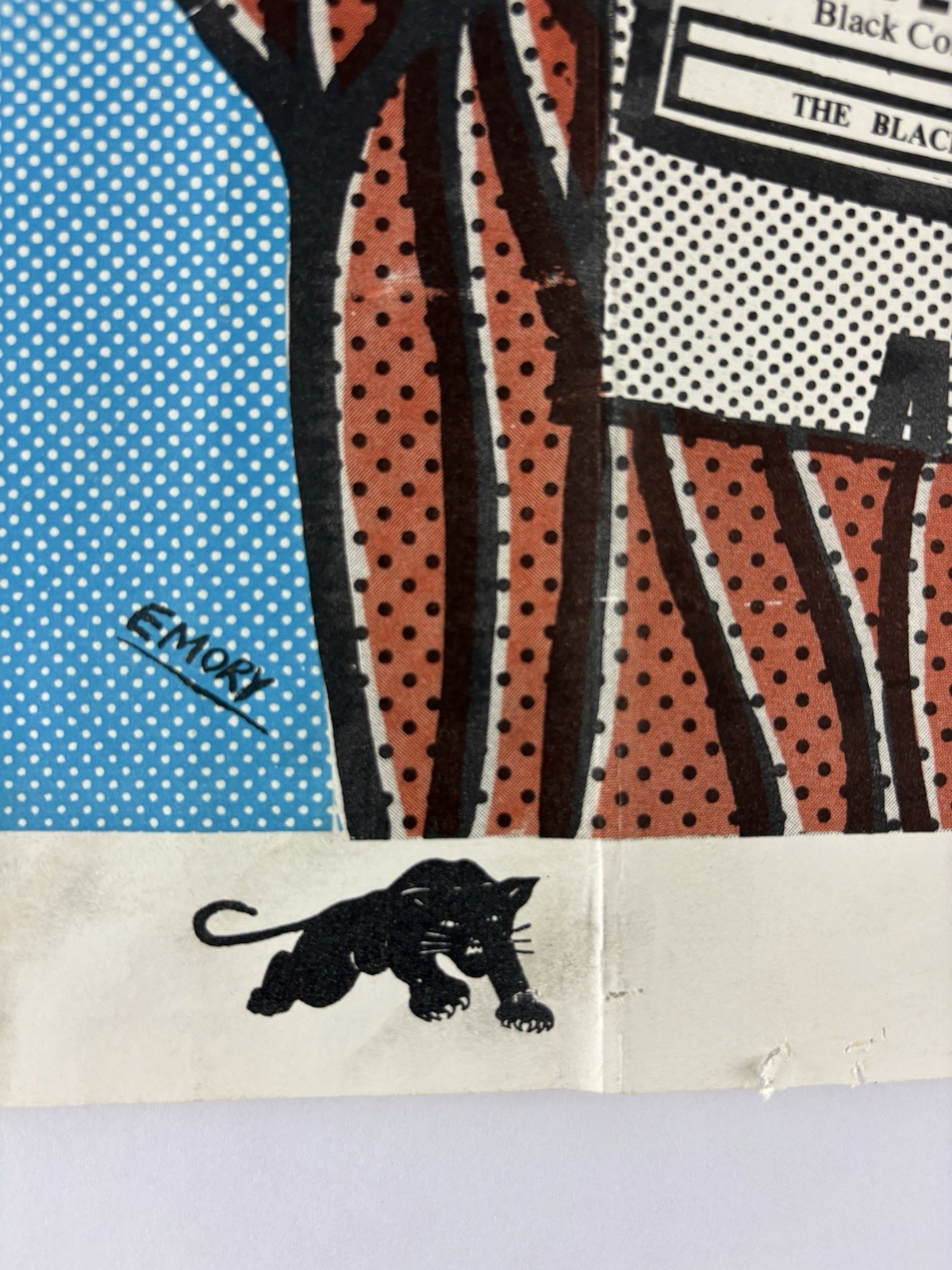 BLACK PANTHER PARTY Orig Poster 1969 BPP Emory Douglas ALL POWER TO THE PEOPLE