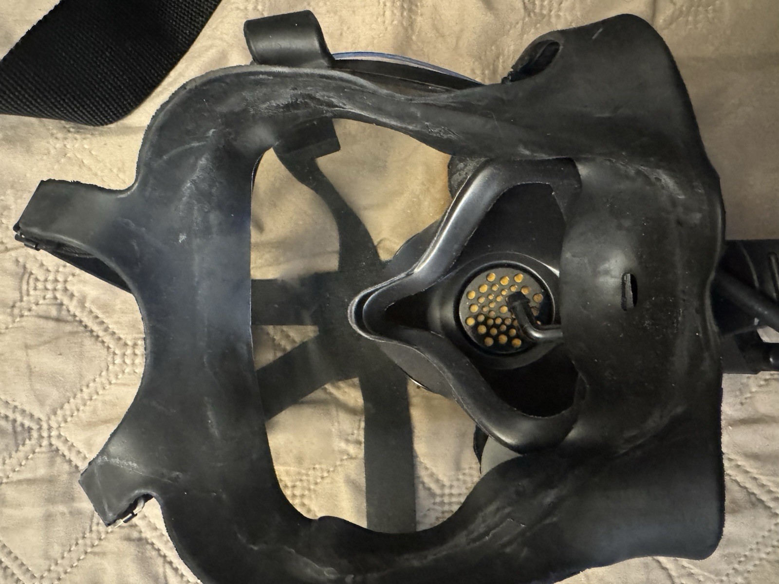 MSA MSK MILLENIUM GAS MASK MEDIUM STORAGE POUCH POLICE RIOT CHEMICAL NYPD LAPD