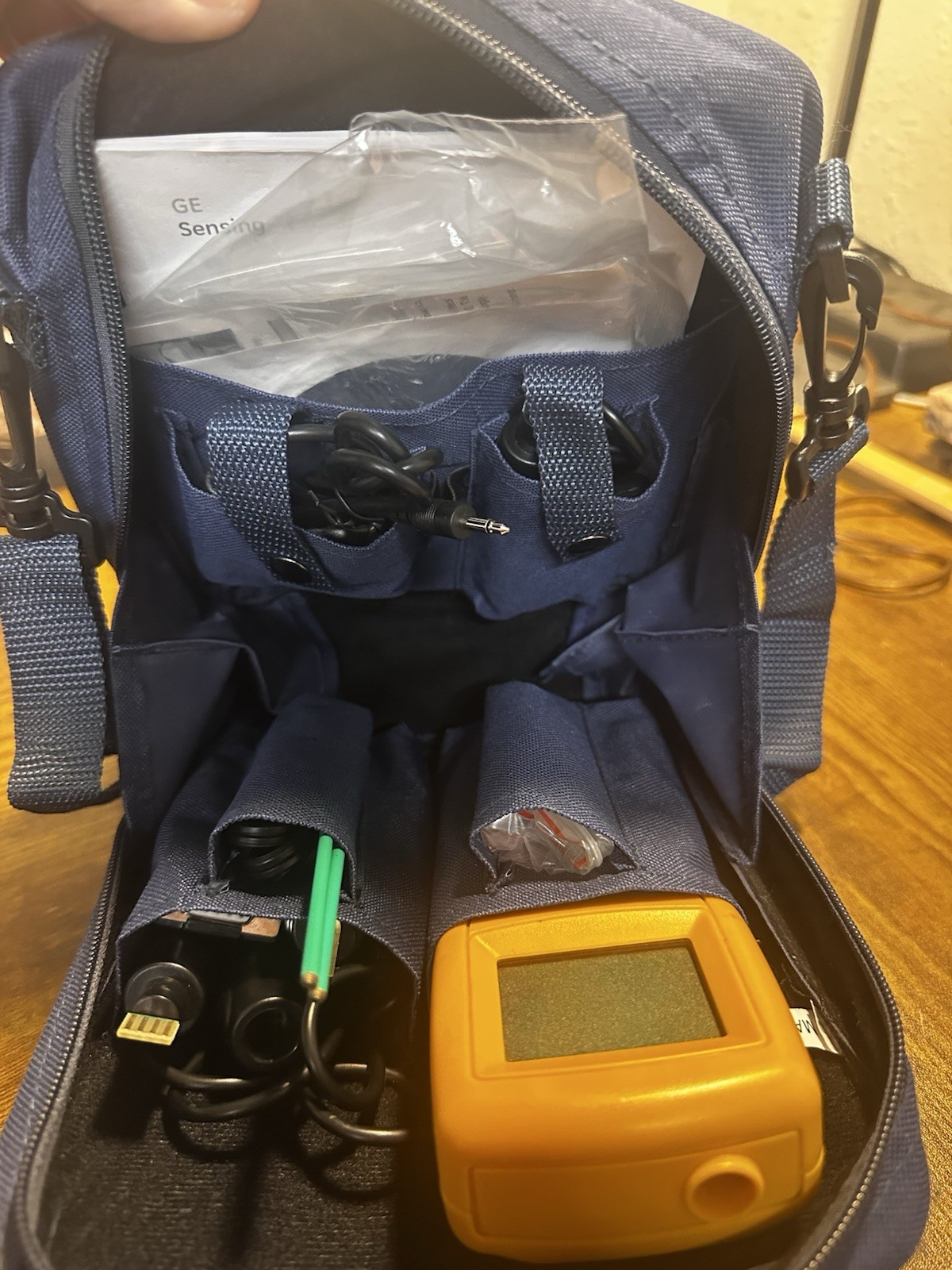 GE Protimeter MMS BLD5800 Moisture Measurement System W/ Cal Check Device, Works