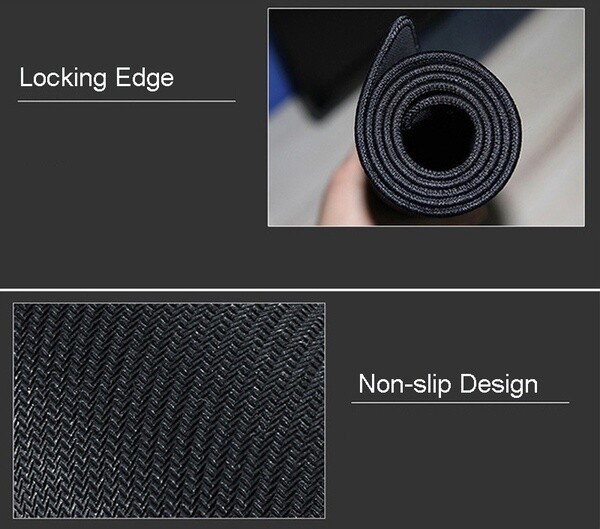 Extended Large High-Performance Anti-Fray Gaming Mouse Pad Computer Keyboard Mat