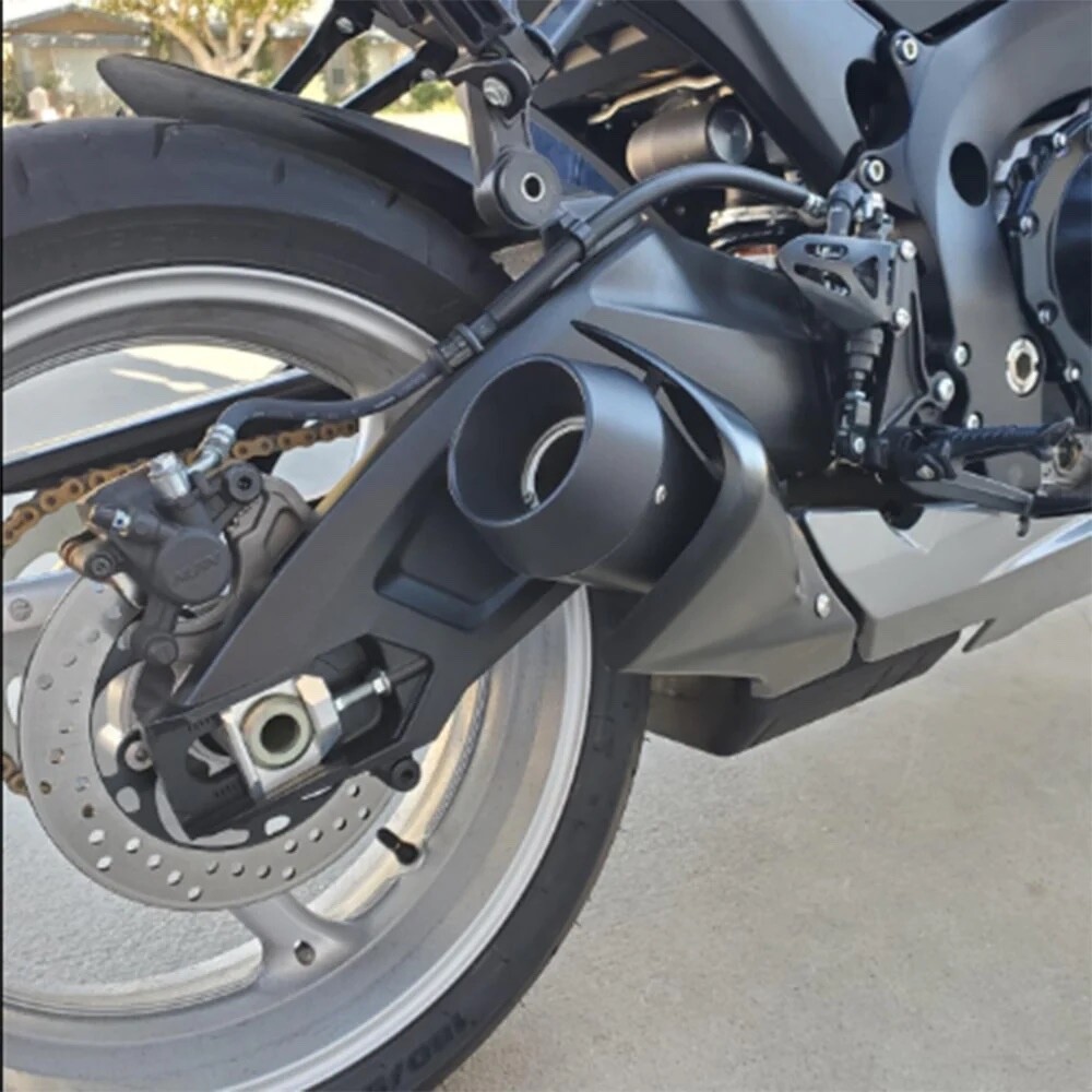 2011-2025 SUZUKI GSXR 600 750 M4 Style GP SLIP ON EXHAUST MUFFLER 11-25 NEW NB