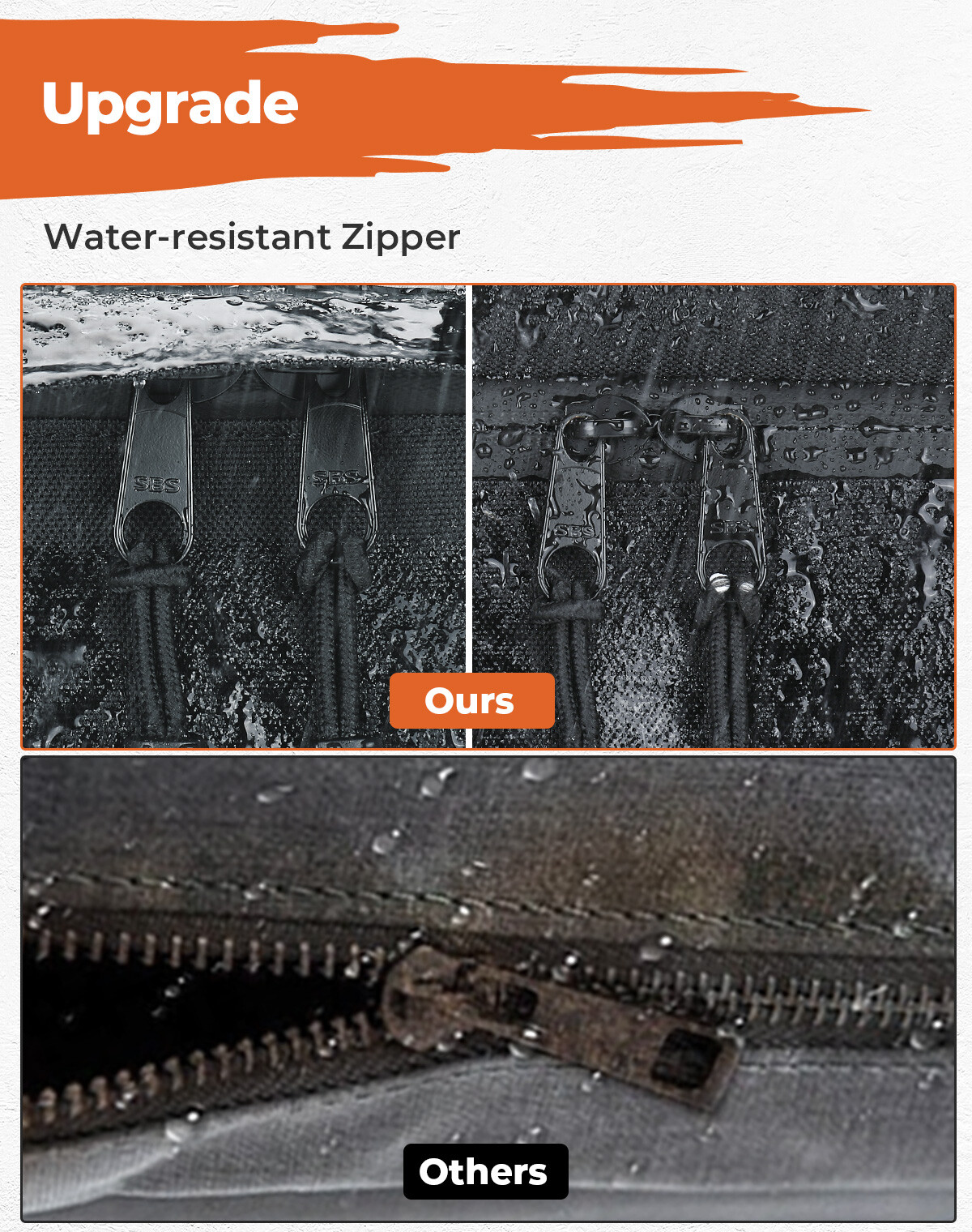 ATV Part Rear Rack Back Seat Storage Pack Luggage Bag Cushion Pad Padded Black