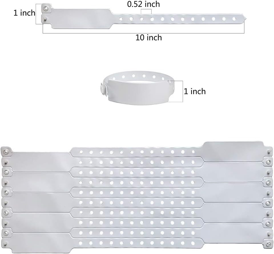 Hospital wristbands 100