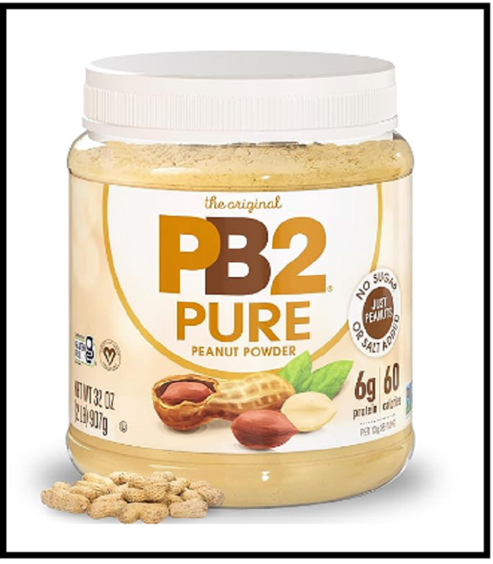 PB2 Pure Peanut Butter Powder - 2 lb/32 oz Jar - No Added Sugar No Added Salt...