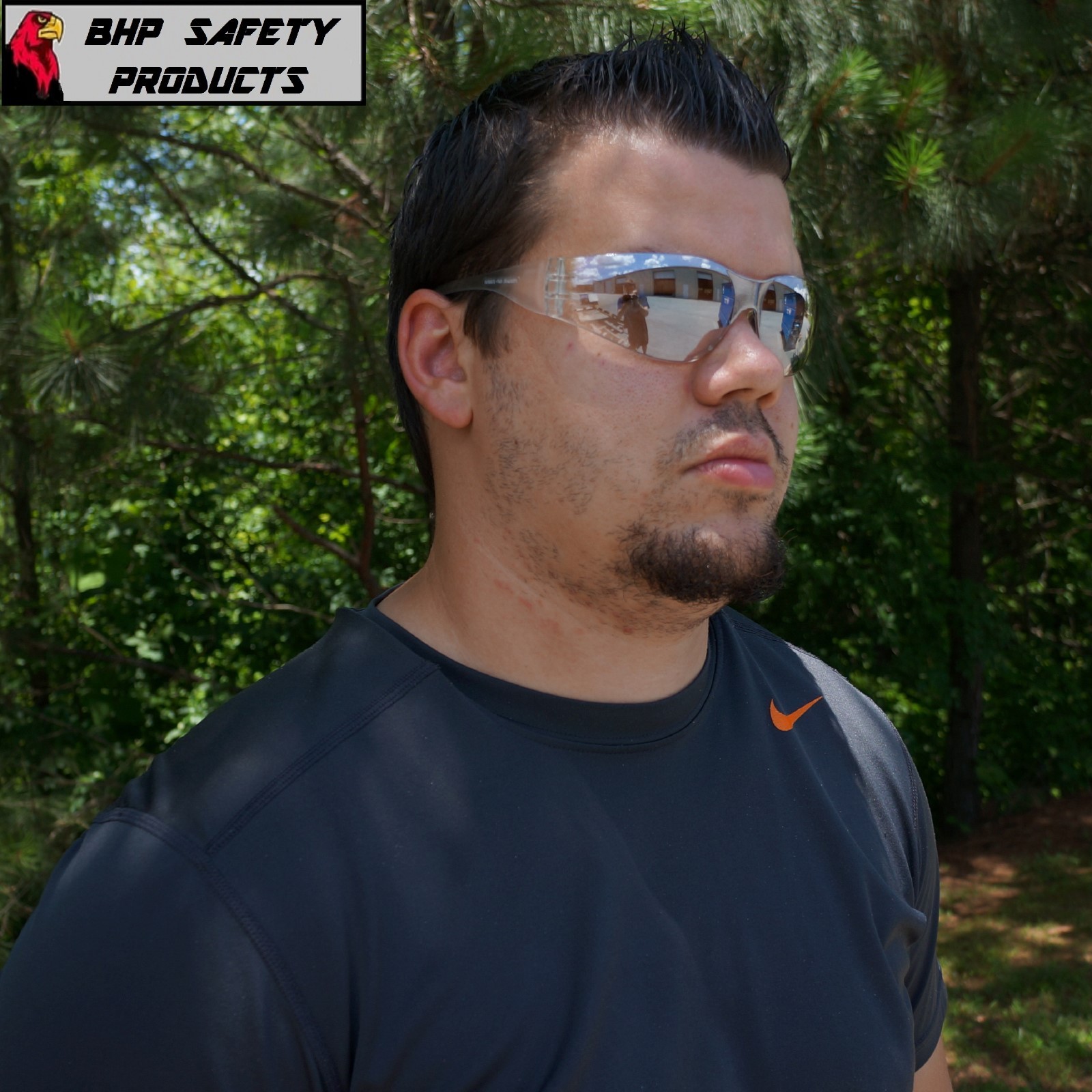 PYRAMEX INTRUDER SAFETY GLASSES INDOOR/OUTDOOR MIRROR I/O LENS S4180S (3 PAIR)