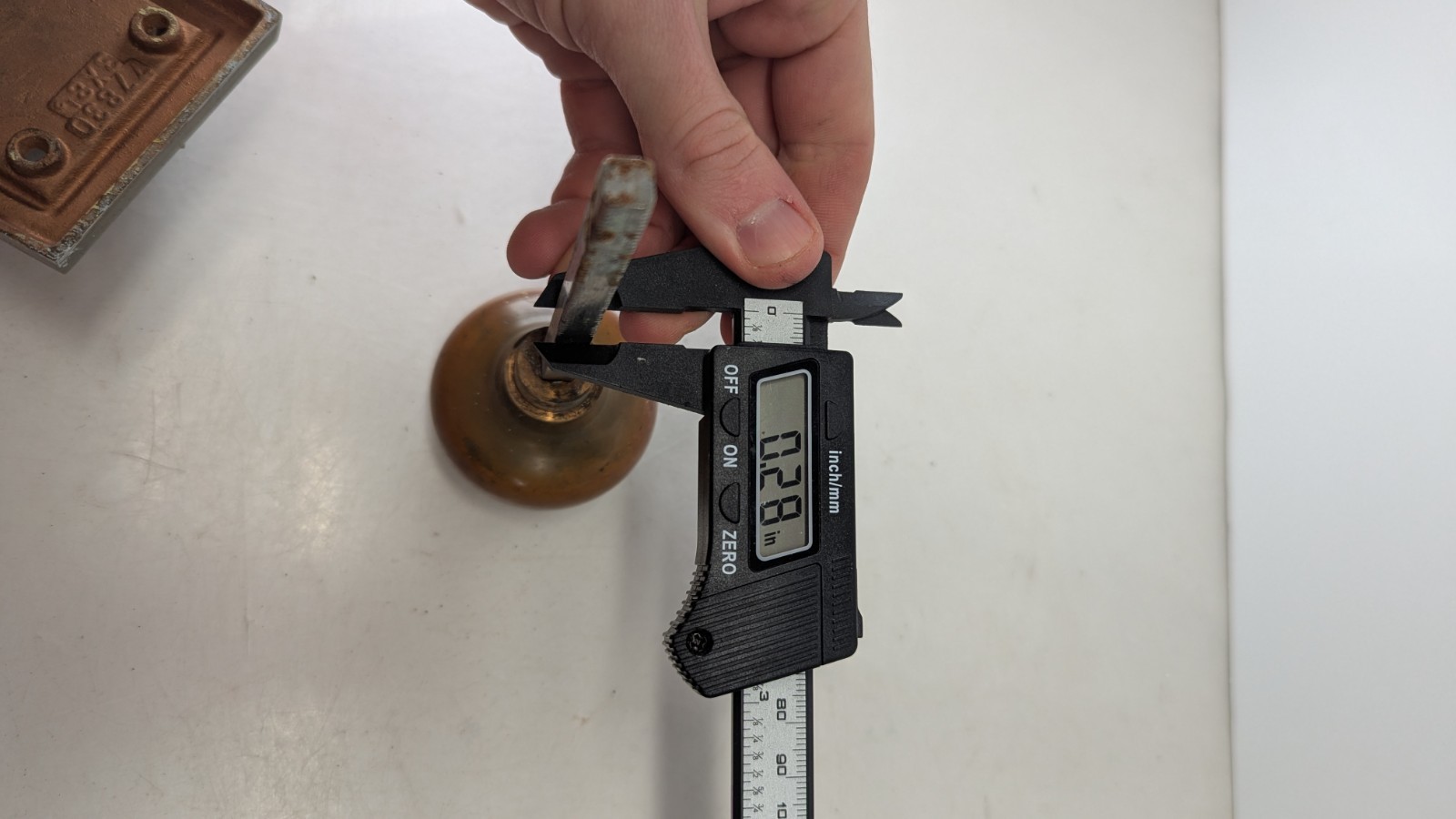 Heavy Brass 1920s Art Deco Corbin Set Door Knobs, Plates, Mortise MORE AVAILABLE