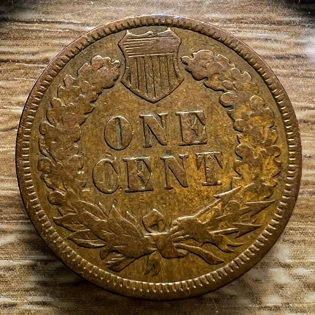 1891 Indian Head Cent - Actual Coin Shown - Free Shipping & Tracking INV#67