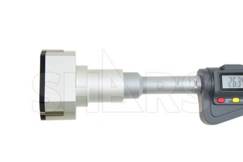 1.968-3.937" Electronic Three-Point Internal Micrometer .00005" New R]