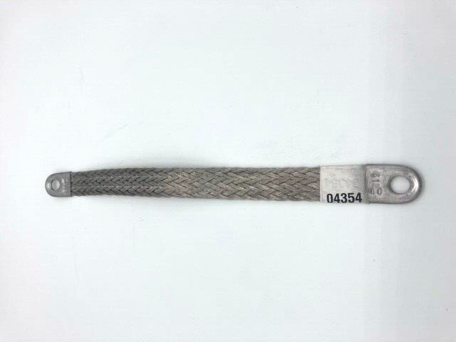12" New Heavy Duty Braided Ground Strap 4 Gauge Bonding Strap
