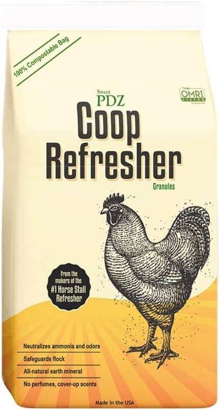 Coop Refresher  Zeolite Odor Eliminator  Essential Chicken Coop Accessory  10LB