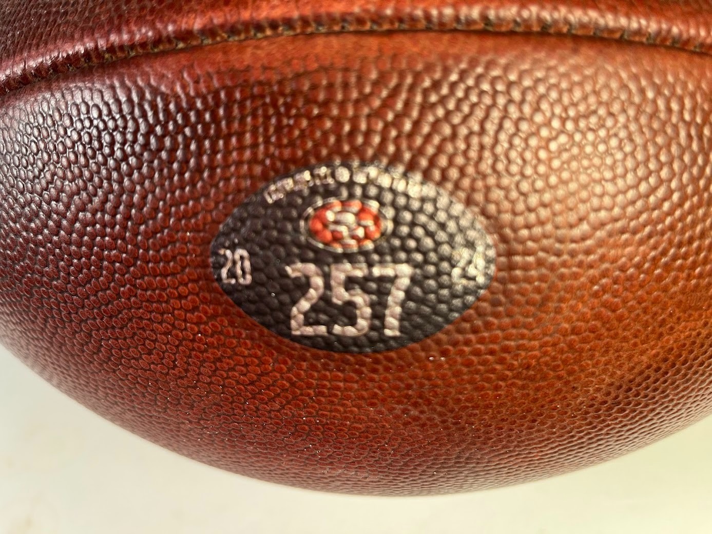 Brock Purdy San Francisco 49ers Photo Matched Game used Football vs Cowboys 2024