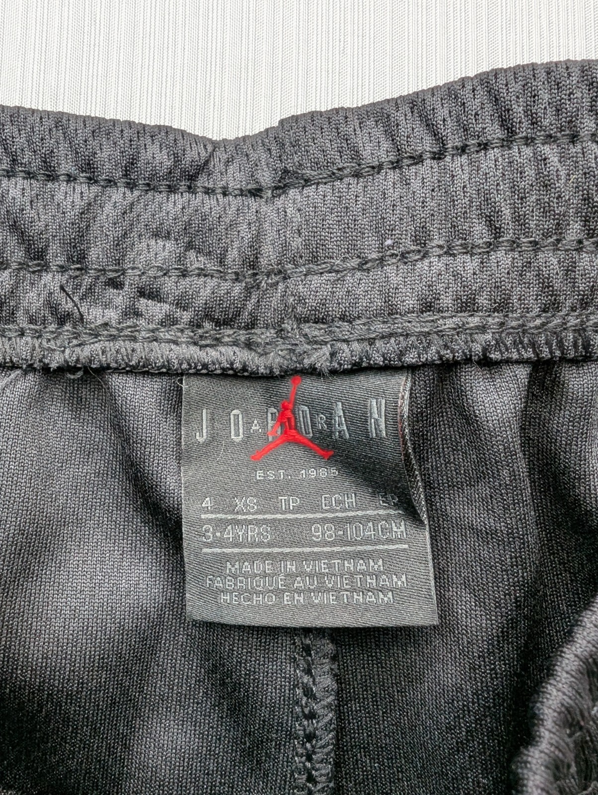 Nike Air Jordan Kids Boys Jersey & Shorts Set Size 4 Galaxy