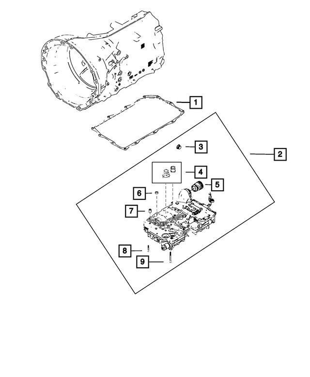 Oil Pan Gasket OEM Mopar 68172556AA