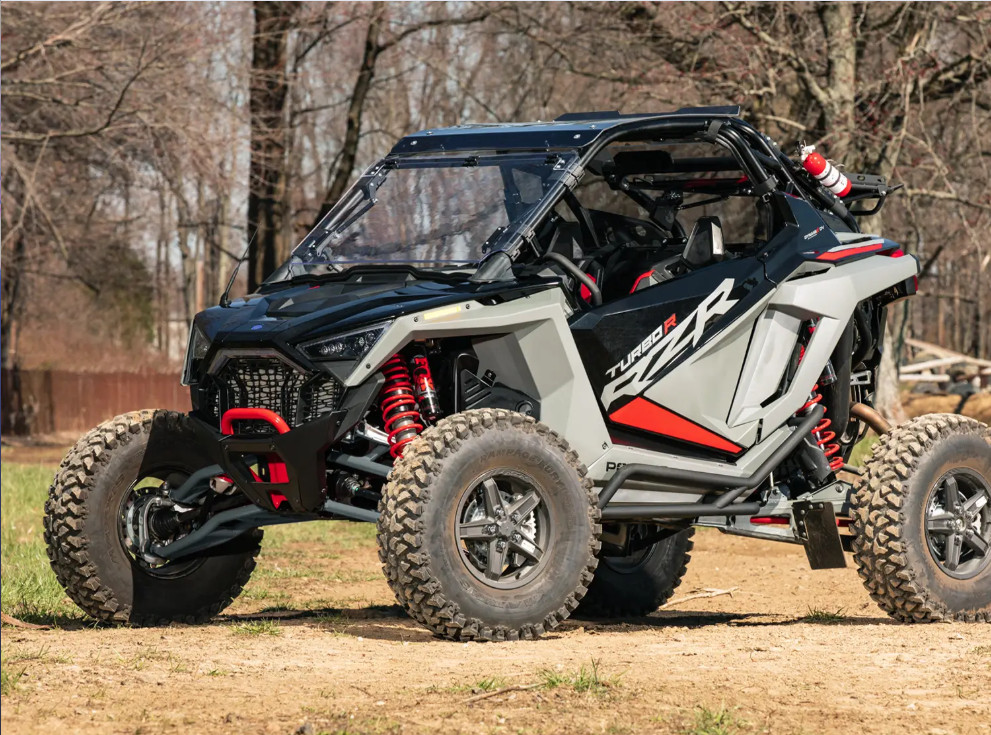 SuperATV Rock Slider Nerf Bars For Polaris RZR Pro / Turbo