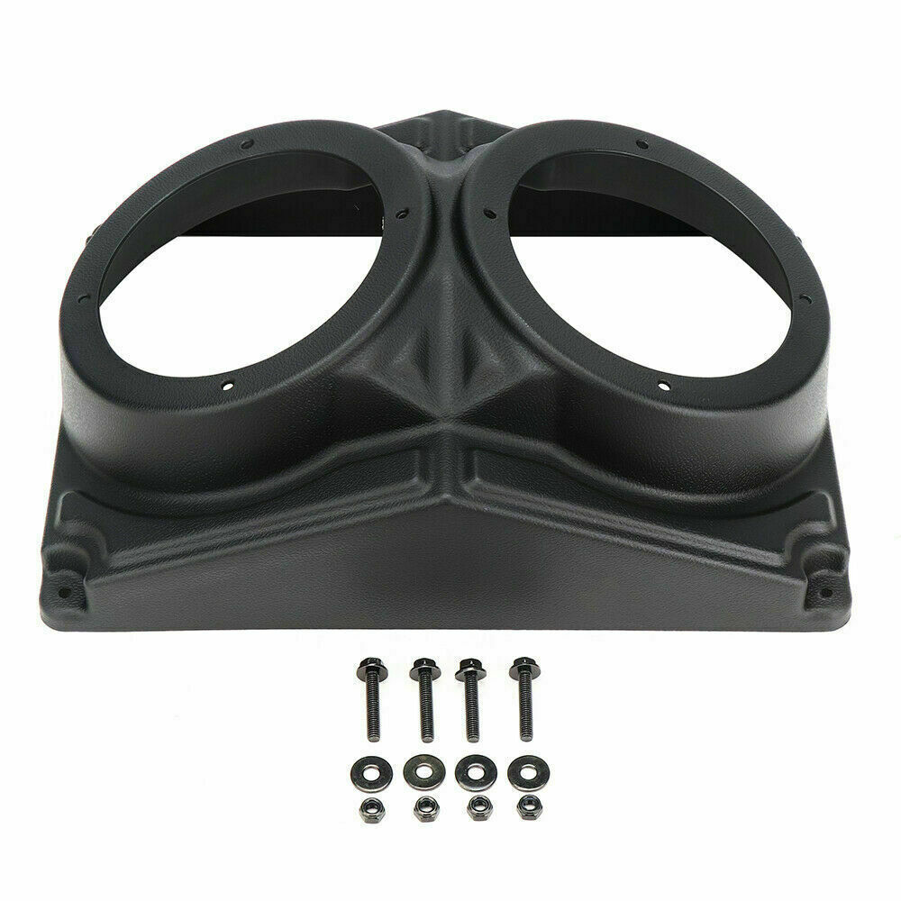 6.5" Overhead Roof Mount Speaker Pods Audio Kit Enclosure For Polaris/Can Am/UTV