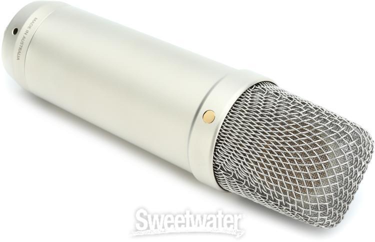 Rode NT1 5th Generation Condenser Microphone with SM6 Shockmount and Pop Filter