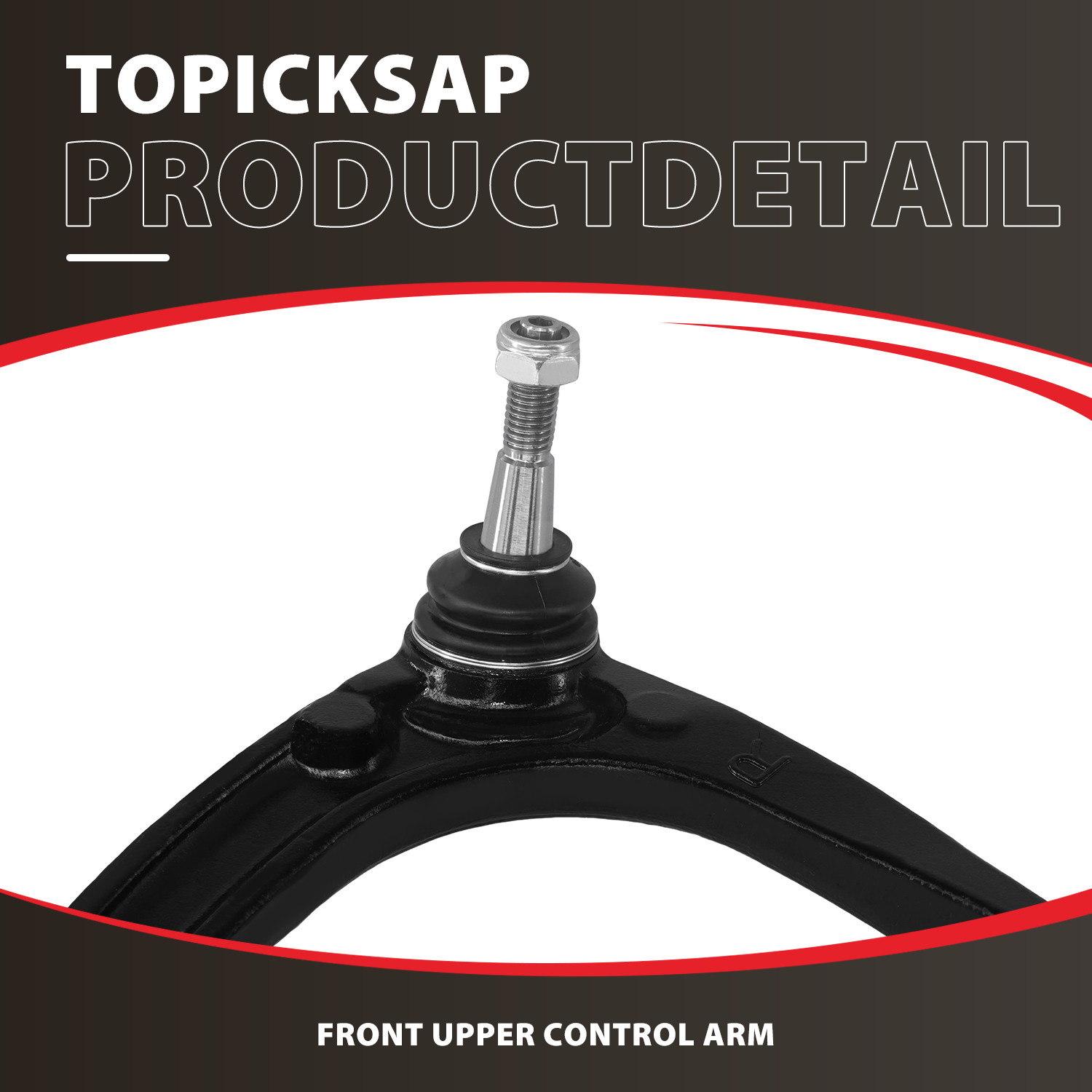 12 Front Upper Lower Control Arm Kit for 2007-2013 Escalade Chevy Silverado GMC