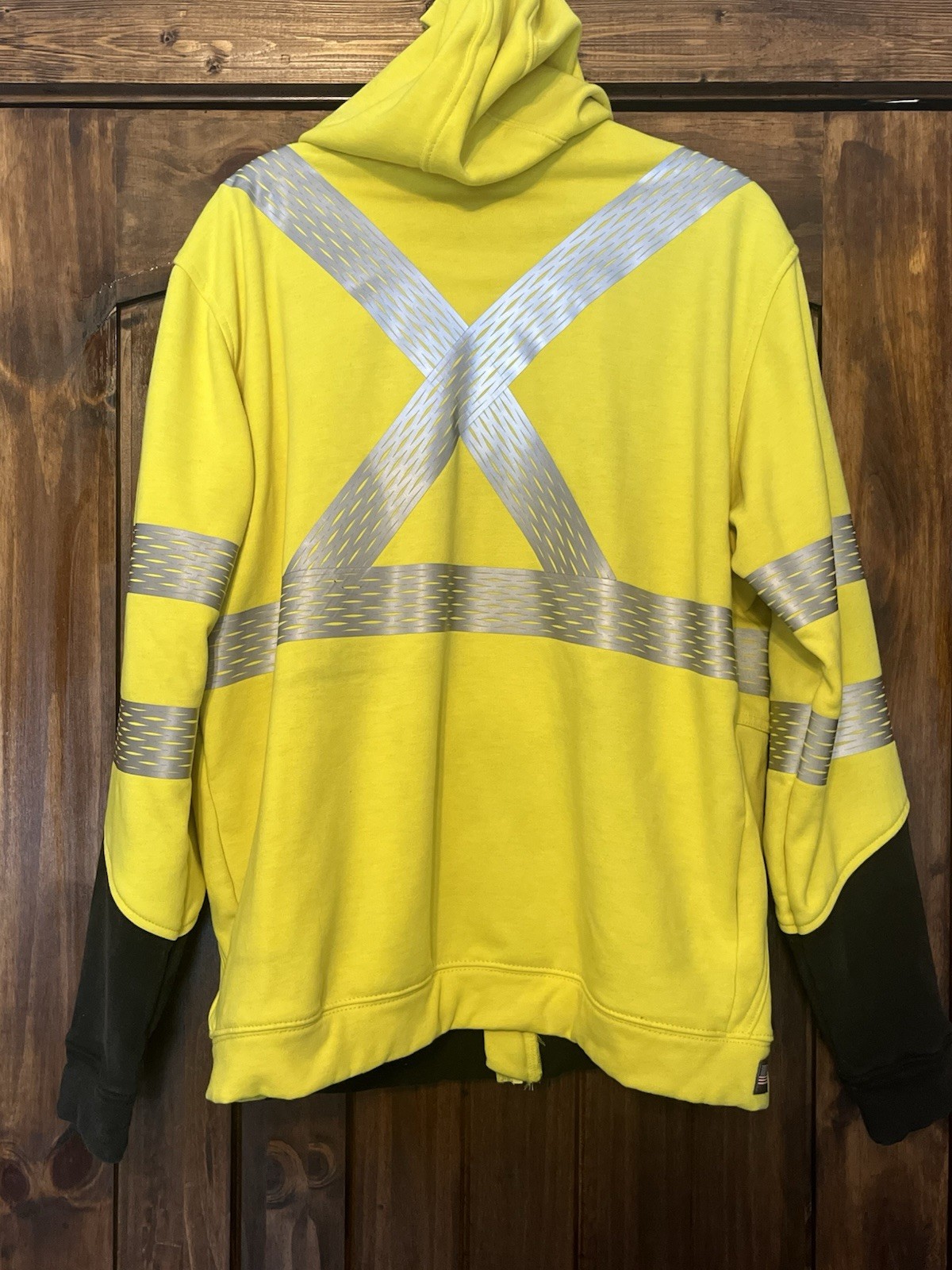 ARIAT 10027912 FR Hi-Vis Full Zip Hoodie,Men's, Medium