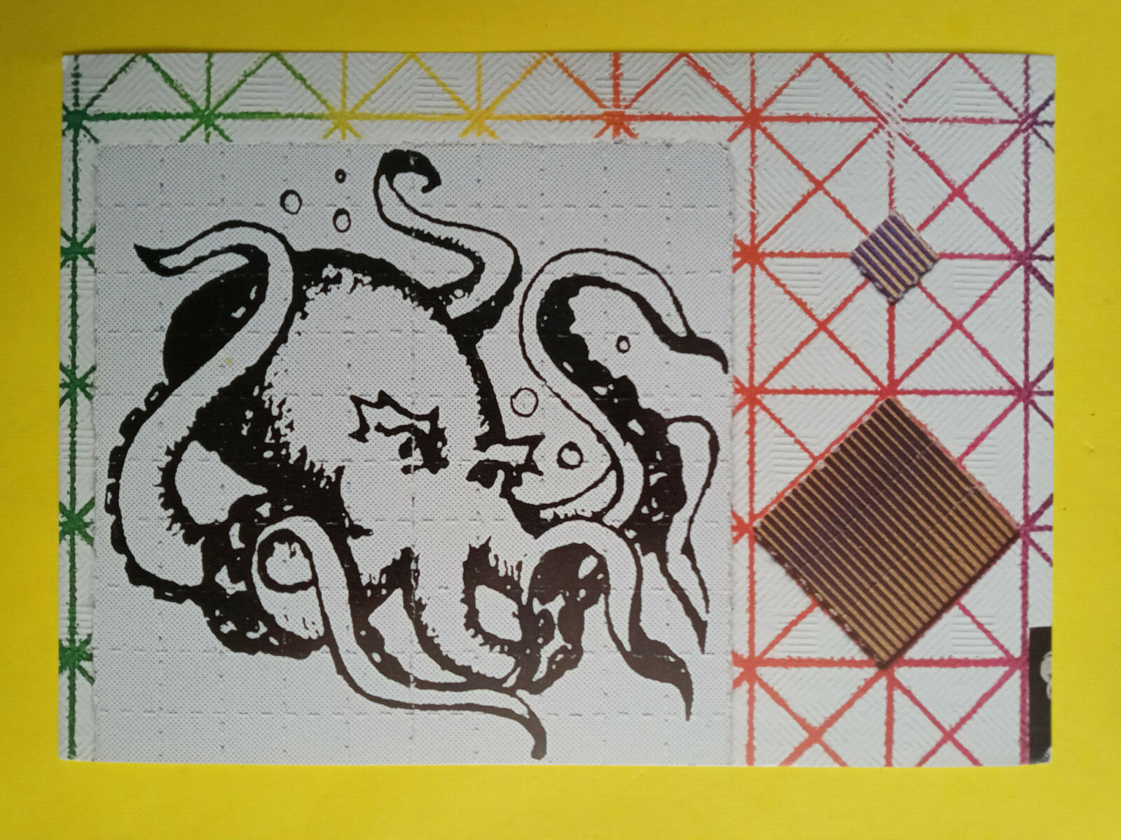 PSYchedeLic SoLution Cure of SouLS 1988 NeW York PoStcard