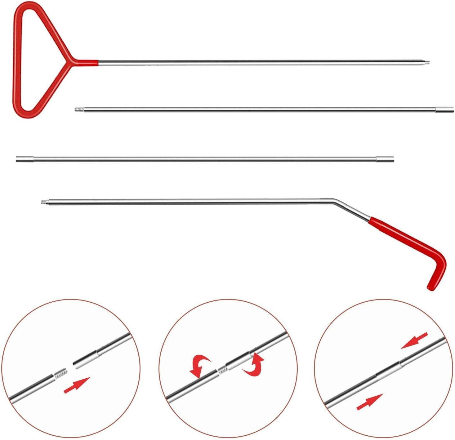 24PCS Professional Car Door Window Emergency Open Unlock Lock Out Auto Tool Kit