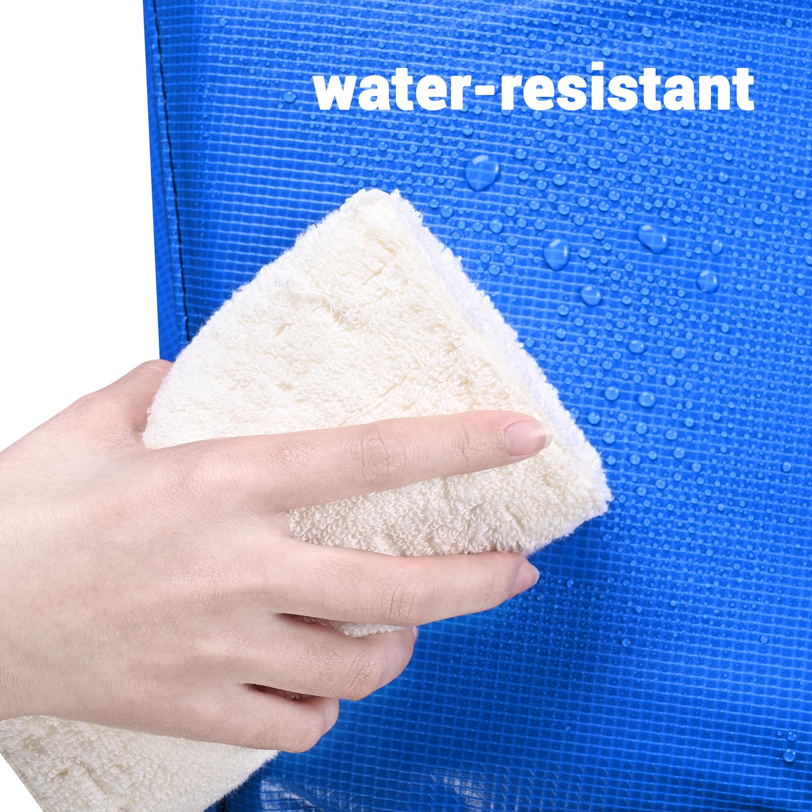 12' 13' 14' 15' Round Trampoline Safety Pad Replacement Frame Spring Blue Cover