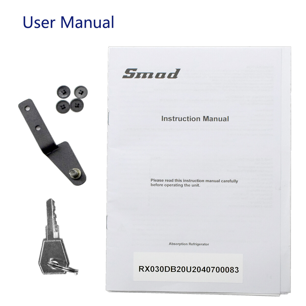 1.7 CU FT Mini Refrigerator 12V RV Semi Truck Fridge AC DC Compact Silent Cooler