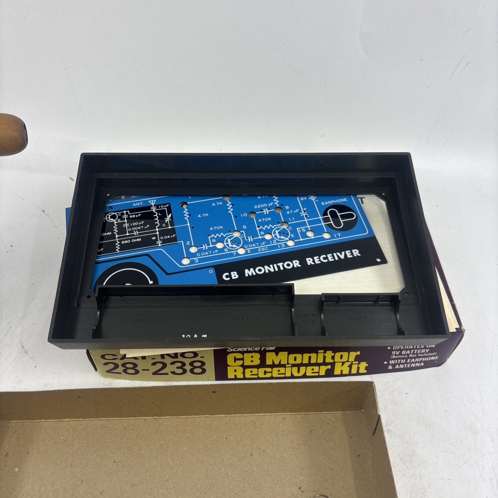 science fair cb monitor receiver kit 28-238 brand new unused
