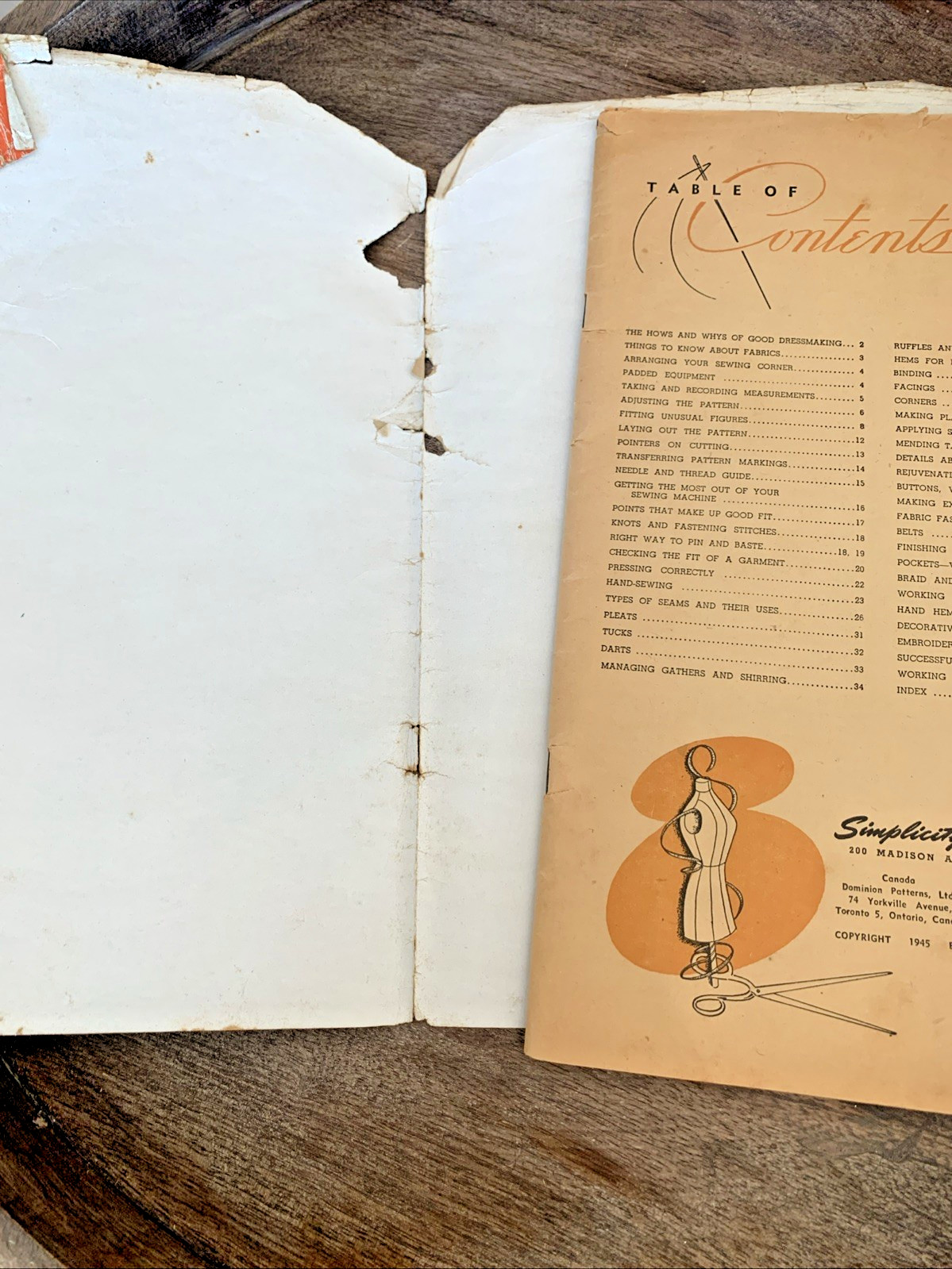 Lot Vintage 1940-60s Sewing Booklets from Simplicity Singer Making Dresses Seams