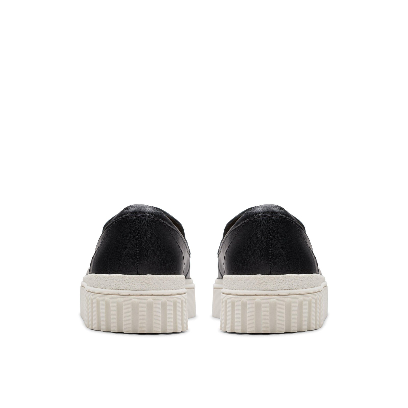 Clarks Womens Mayhill Cove Black Leather Casual Shoes