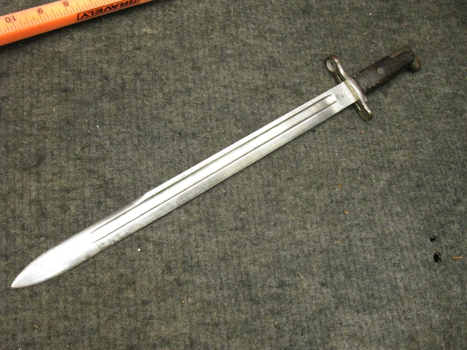 WWI Era Springfield Armory M1905 Rifle Bayonet M1903 M1 Garand