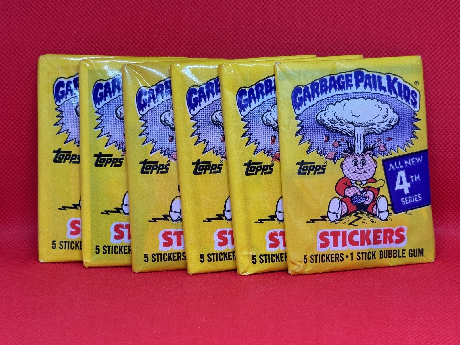 RARE 1986 Topps Garbage Pail Kids GPK Series 4 Unopened Wax Pack