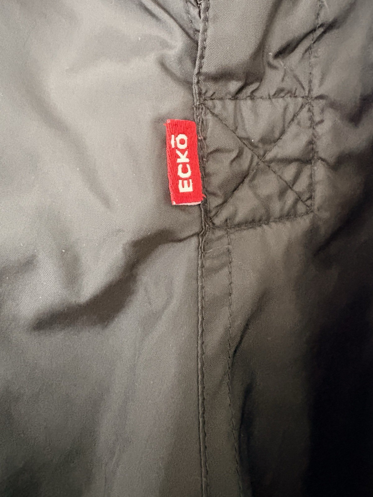 Vintage Ecko Marvel Wolverine SnowBoard Ski Pant Sz 30 Black Hologram Logo Korea