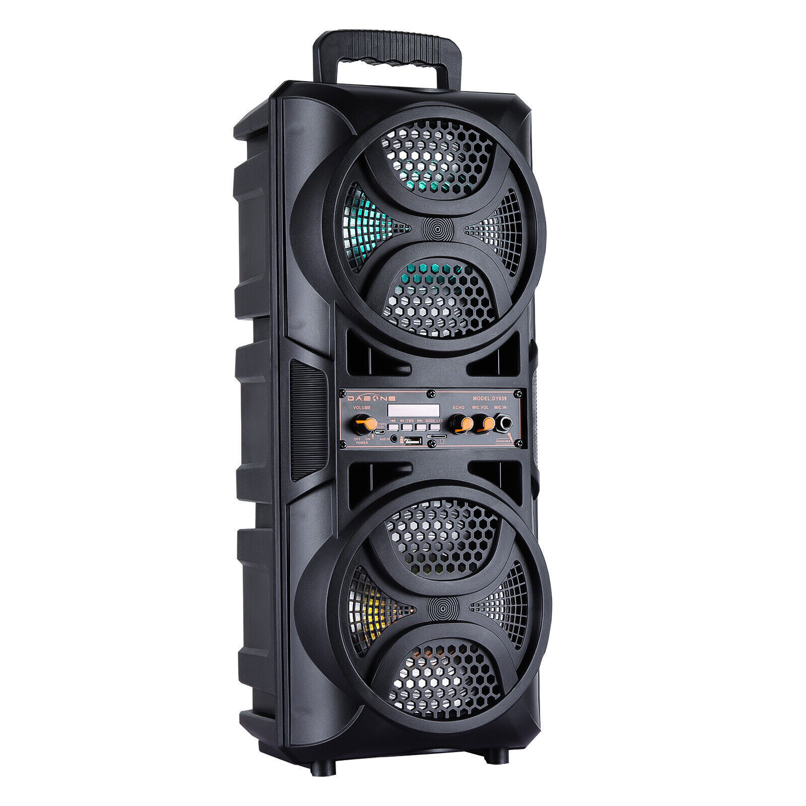 3000W Portable Bluetooth Speaker Sub woofer Heavy Bass Sound System Party+Remote